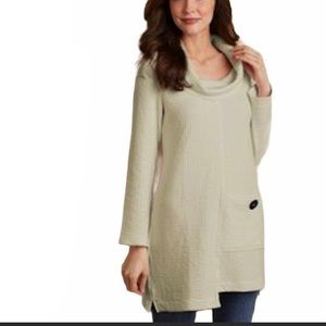 SOFT SURROUNDINGS Skylar cowl neck sweater